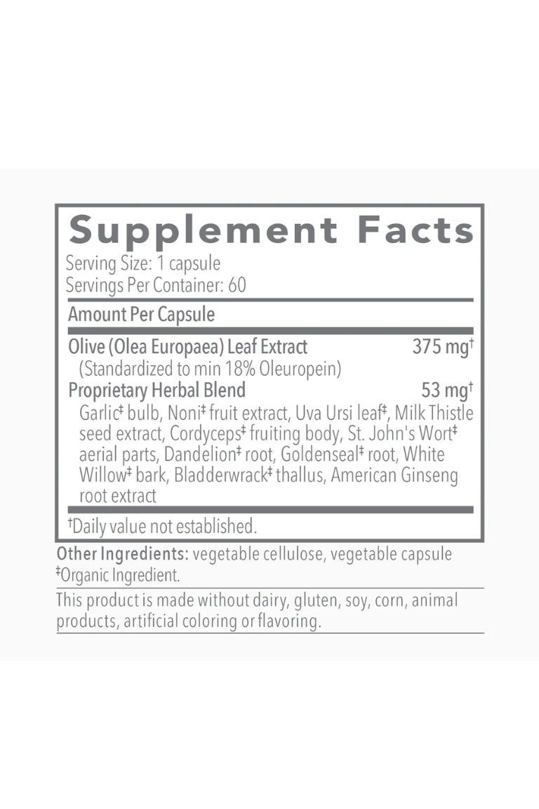Biocidin Botanicals Olivirex® - Olive Leaf Capsules - Be So Well