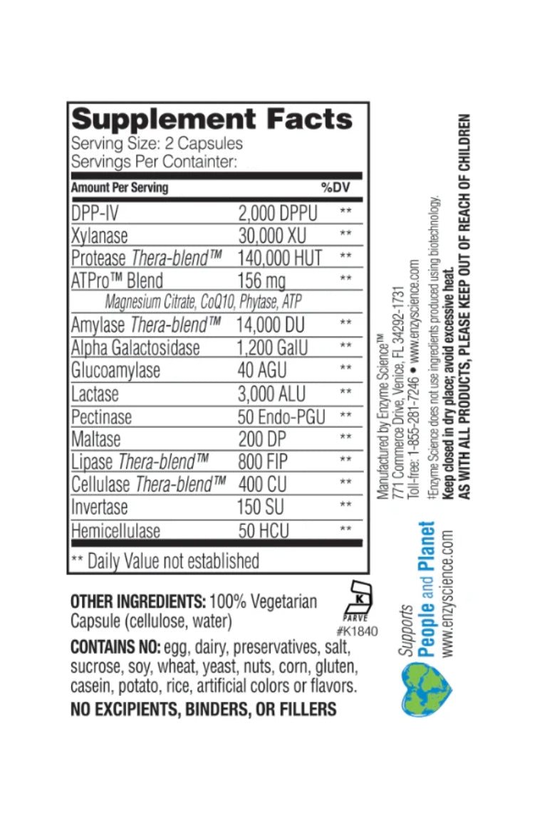 Enzyme Science - Intolerance Complex 30ct - Be So Well