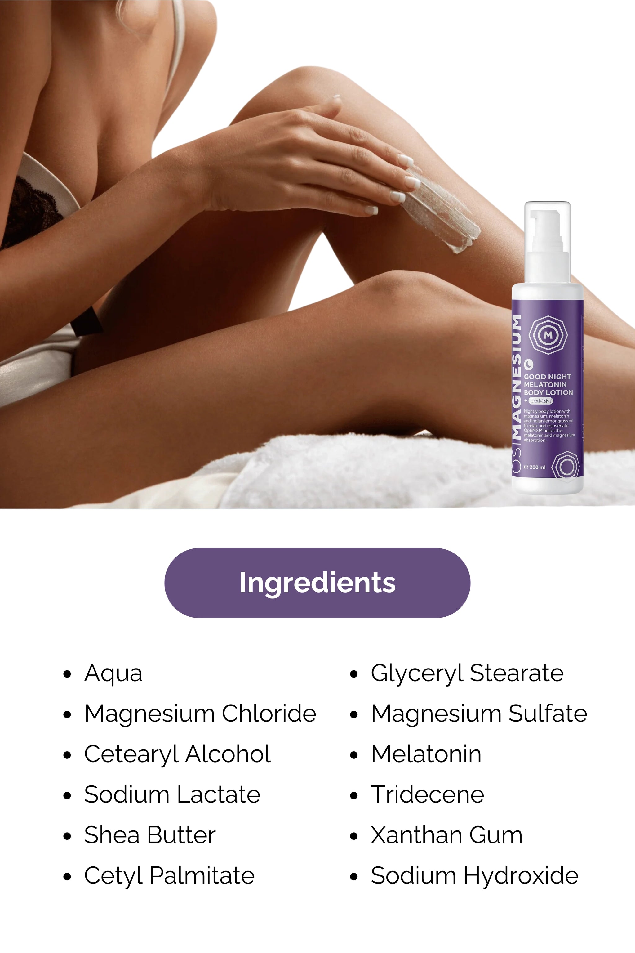 HEAL - ŐSIMAGNESIUM Body Lotion + Melatonin + OptiMSM 6.76oz - Be So Well