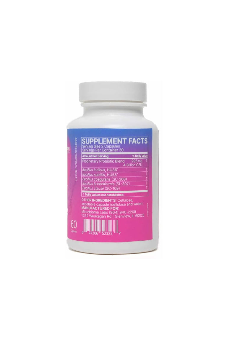 Microbiome Labs Mega Sporebiotic 60ct - Be So Well