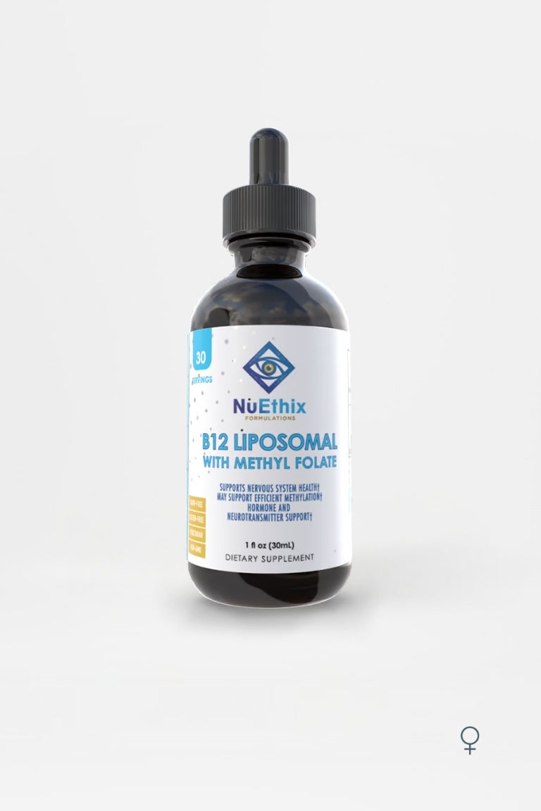 NuEthix - B12 Liposomal with Methyl Folate - Be So Well
