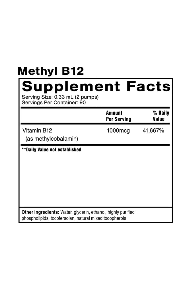 QuickSilver Scientific - Methyl B-12 - Be So Well