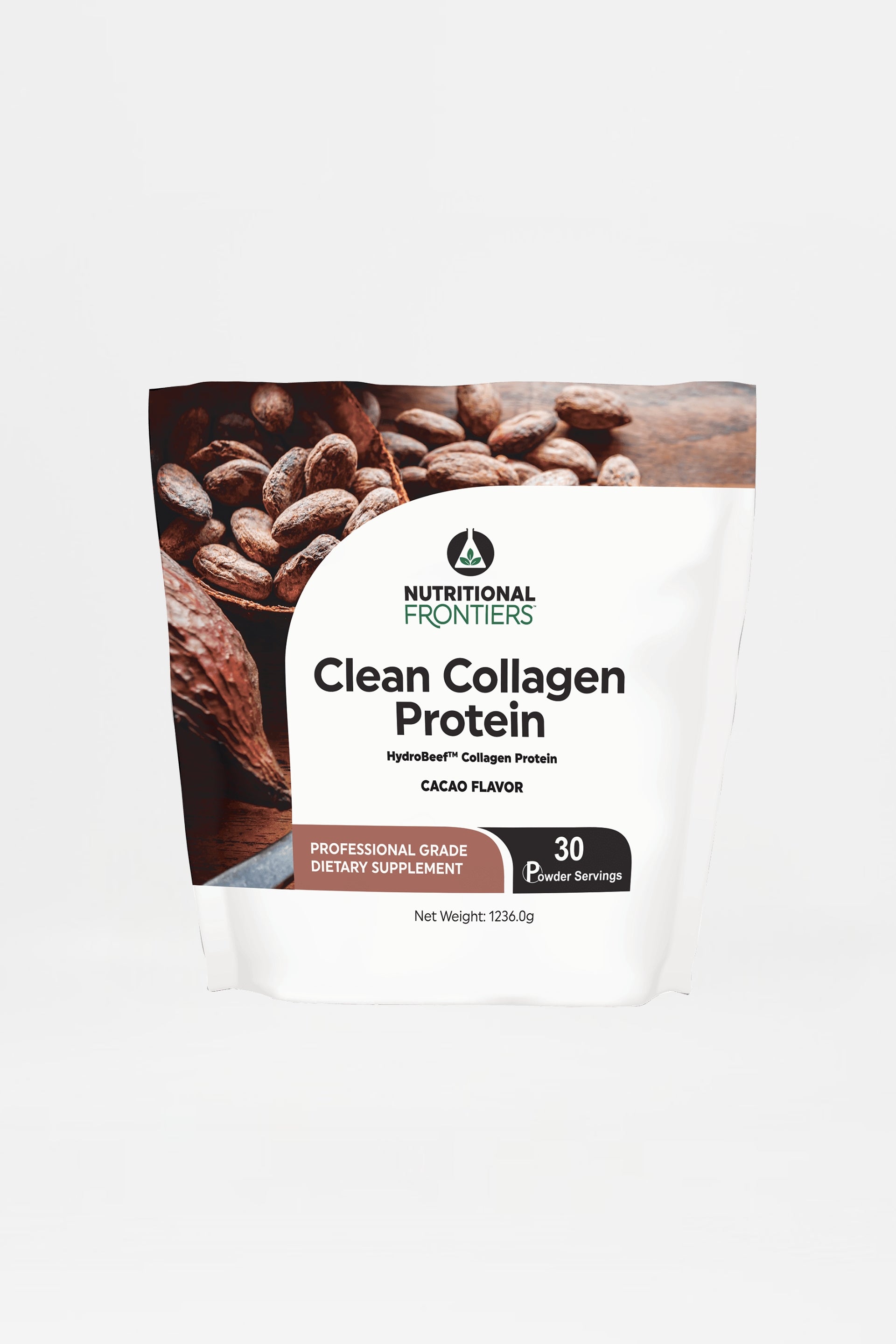 Nutritional Frontiers - Clean Collagen Protein Cacao 30 serving