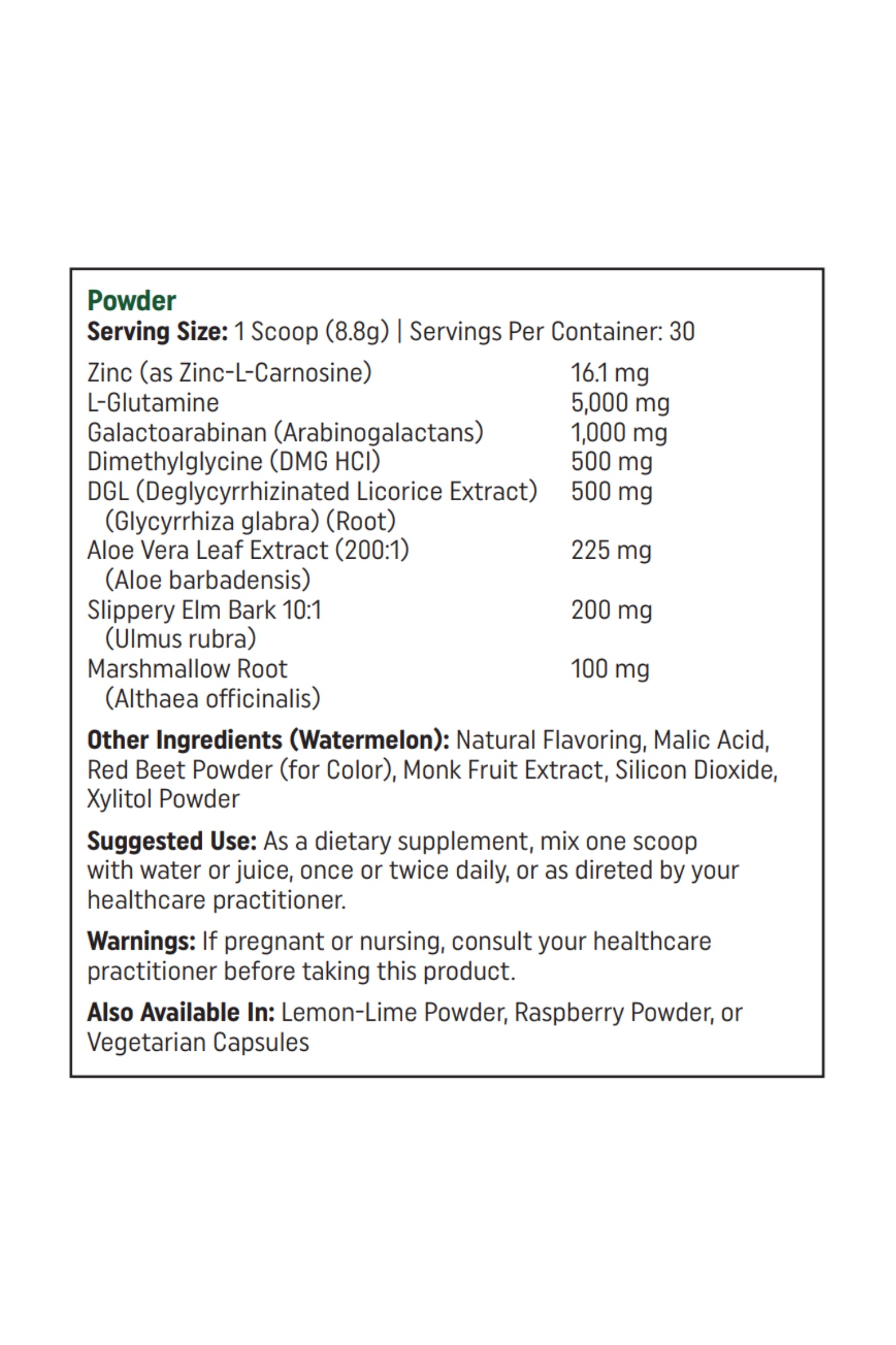 Nutritional Frontiers - GI Complete Powder, Watermelon Flavor (30 Servings)