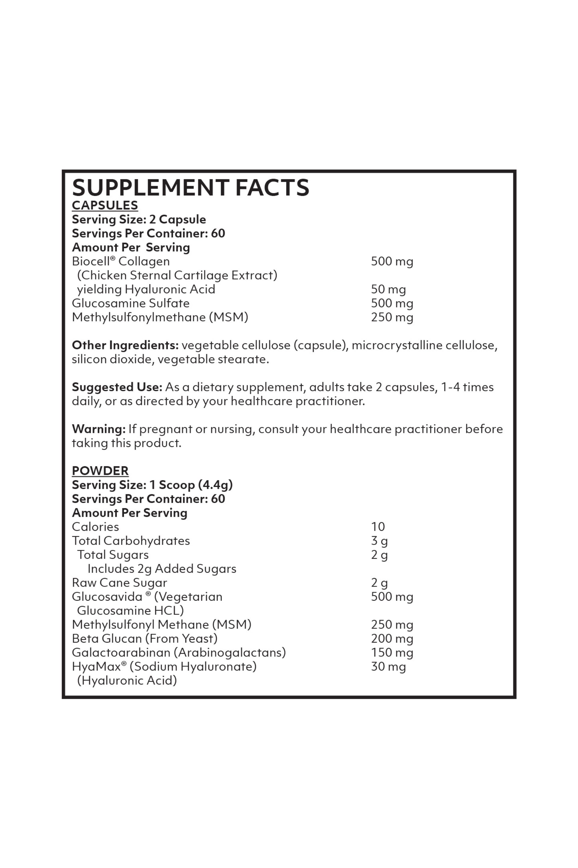 Nutritional Frontiers - HA Plus 60ct