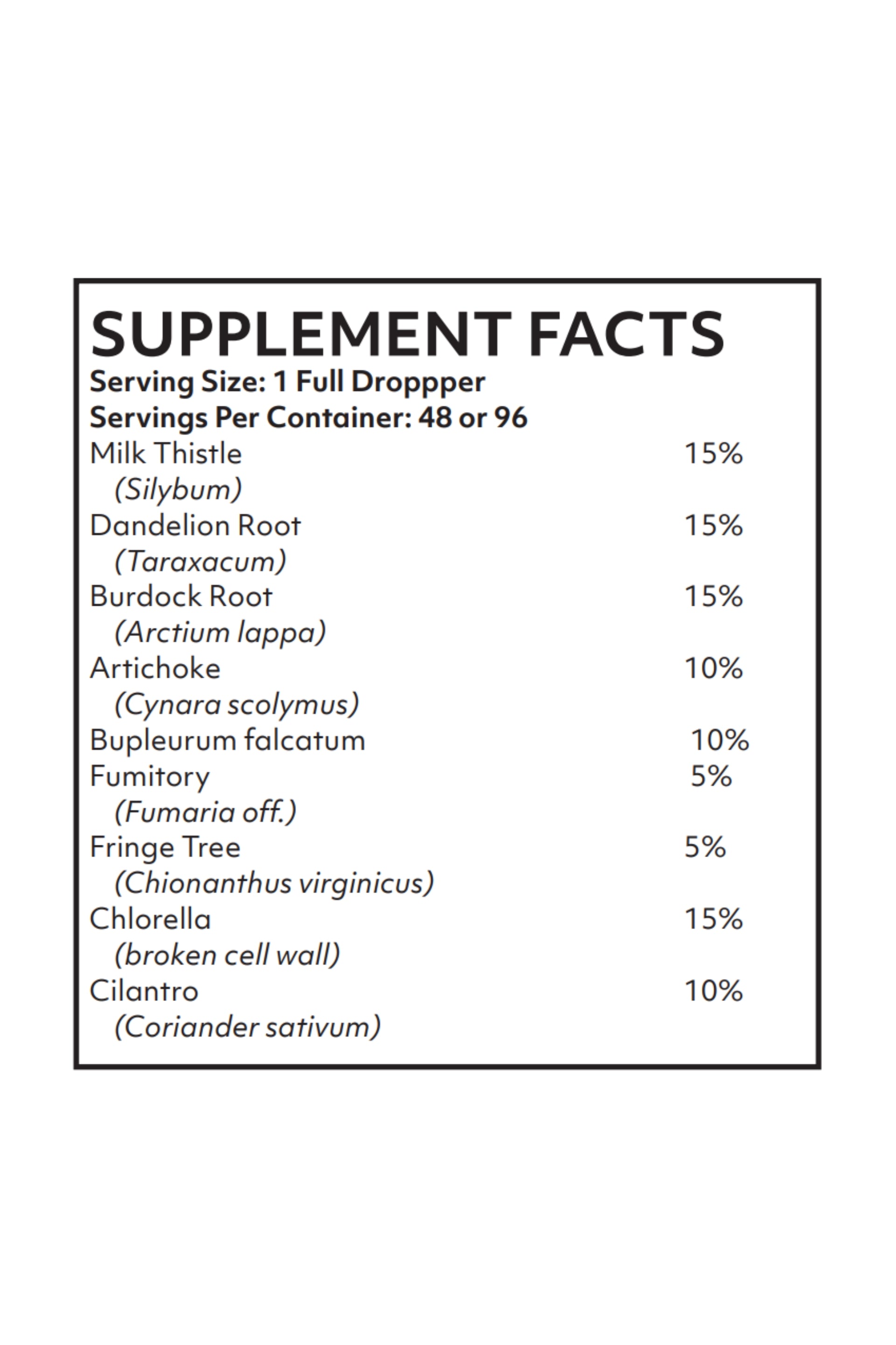 Nutritional Frontiers - Liver/Gallbladder Tincture 2oz