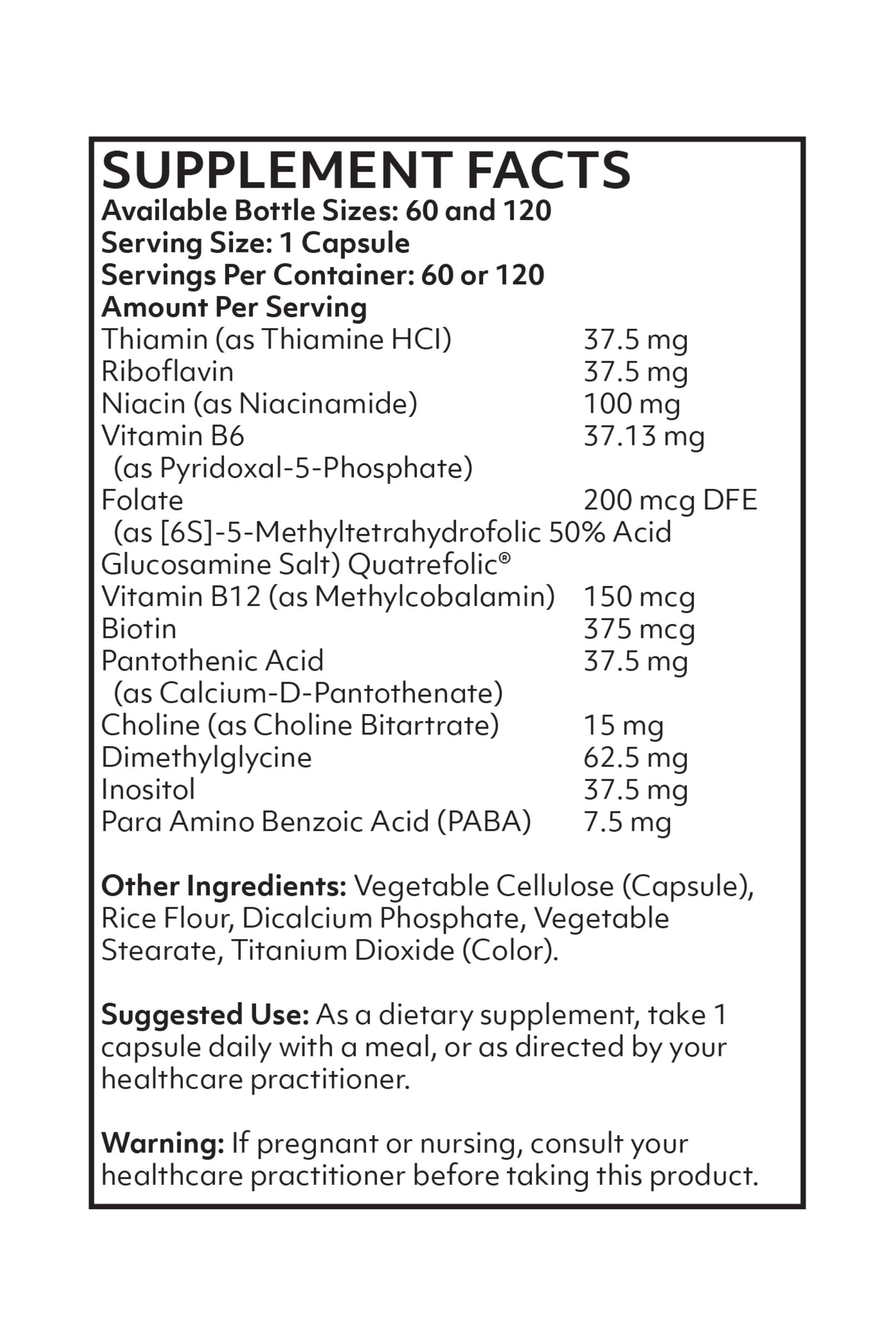 Nutritional Frontiers - Super B Complete 60ct