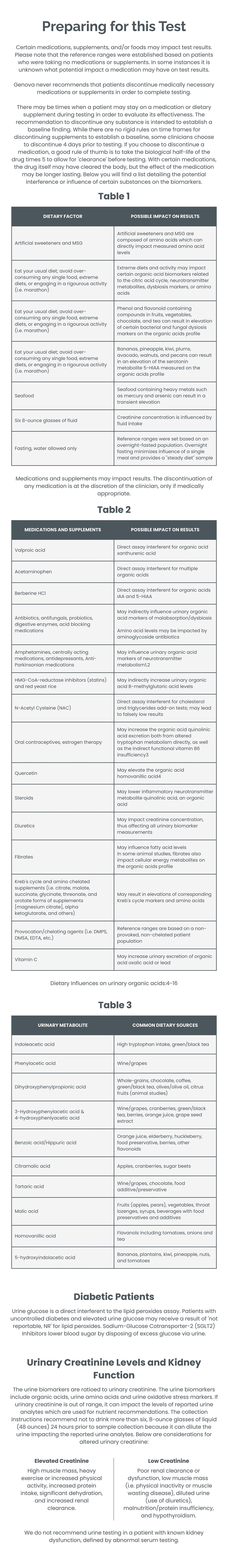 NutrEval Nutrition Analysis