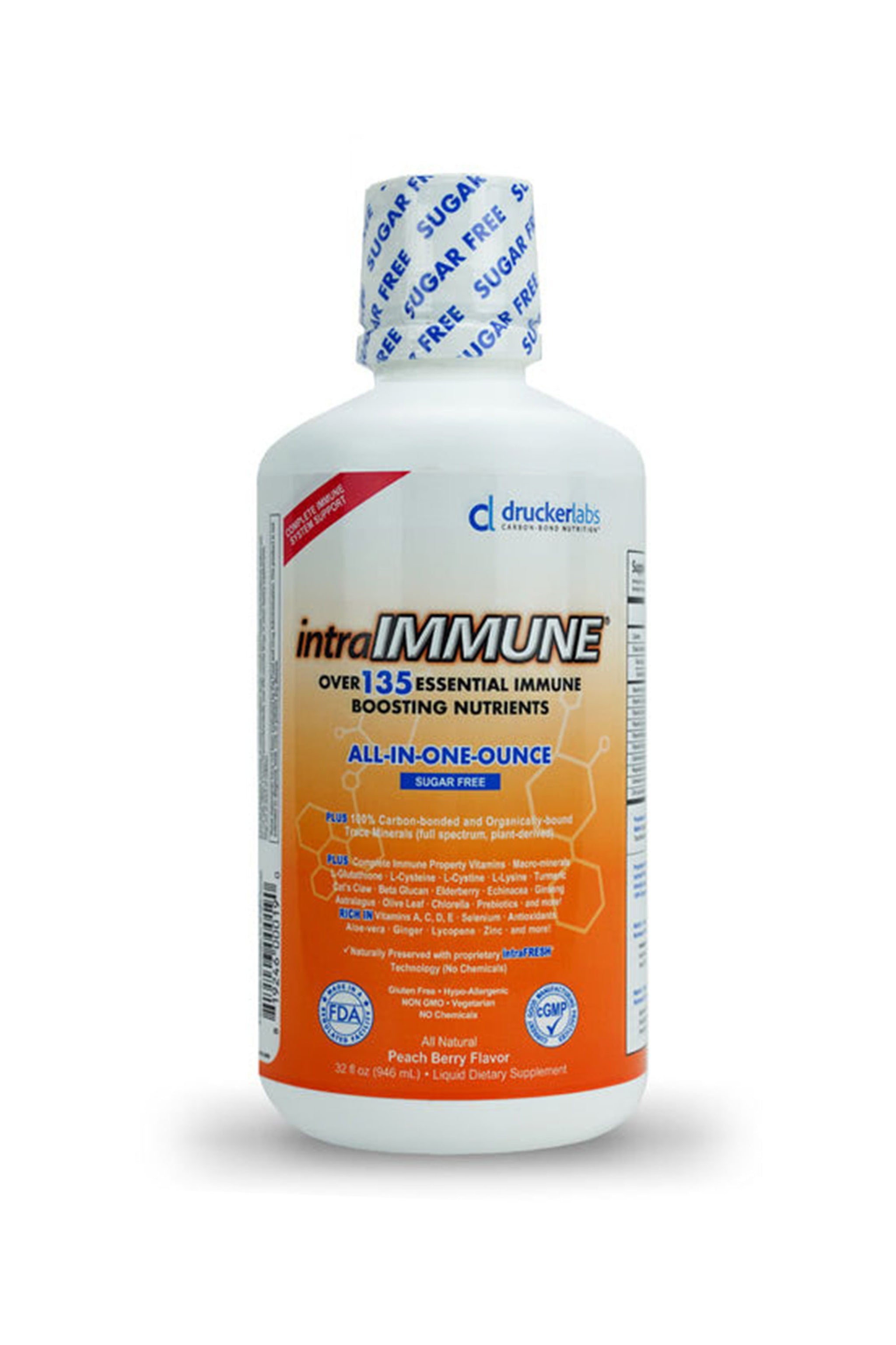 Drucker Labs - intraIMMUNE unsweetened 32oz